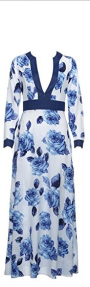 SOLD- Long Maxi Boho Sundress - Picture 3 of 6